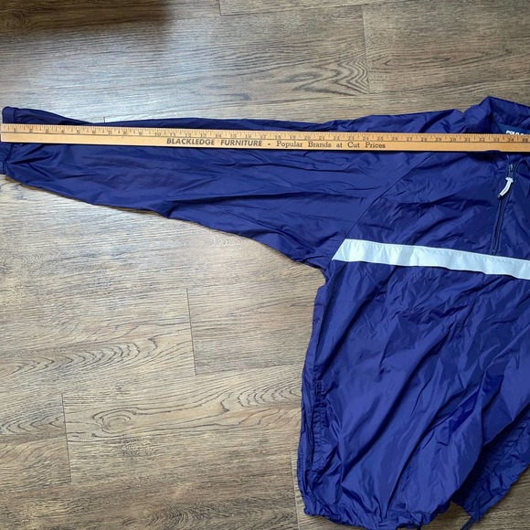 Vintage Ralph Lauren Polo Golf Logo Anorak Windbreaker L Navy Blue - Picture 7 of 7